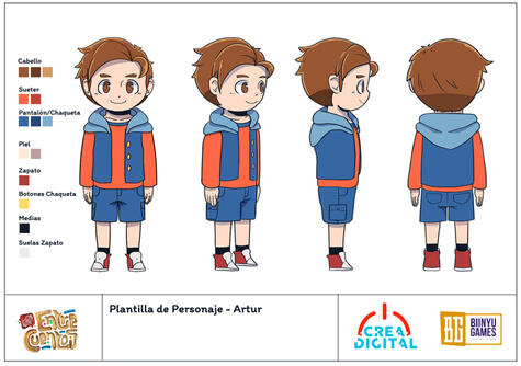 Artur - Entre Cuentos made by Biinyu Games Studio S.A.S, selected as one of the winners of Crea Digital 2019