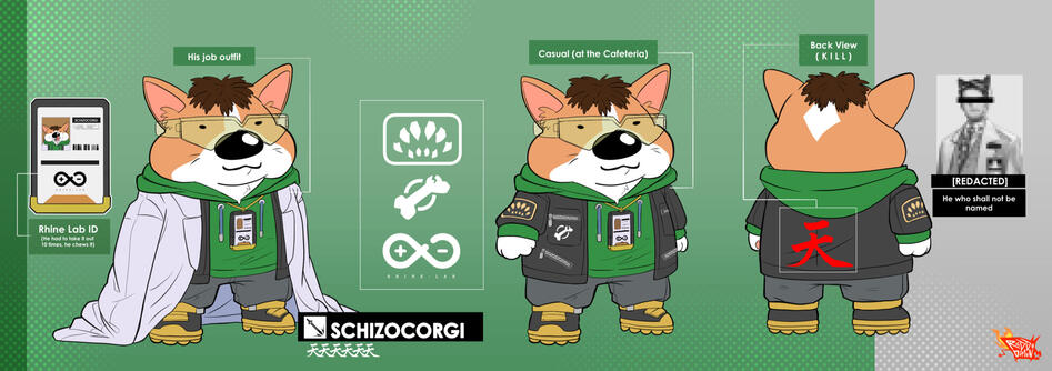Schizocorgi - Character Sheet